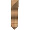 Ekena Millwork Funston Arts & Crafts Rough Sawn Bracket, Western Red Cedar, 6"W x 22"D x 26"H BKT06X22X26FST03RWR - alternate 3